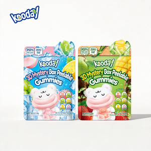 Gomitas <span class=keywords><strong>3D</strong></span> Despegables de la Serie Frozen, con Forma de Animales, Sabores Multifrutales, Suaves y Masticables, en Paquete Individual, Snack de Viaje para Niños - Product Image 5