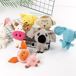 Jouet en Peluche Écologique en Velours pour Chien Très Vendu, Jouet à Mâcher Couineur Durable en Forme de Dessin Animé de Noël pour Chiots et Grands Chiens, pour l'Extérieur et l'Anxiété - Product Image 3