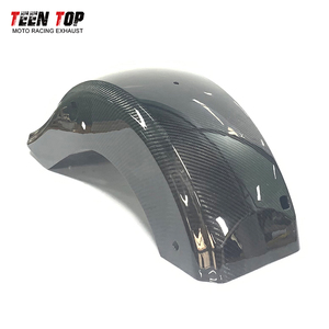 Guardabarros Delantero de Fibra de Carbono Retro para Motocicleta <span class=keywords><strong>Harley</strong></span> <span class=keywords><strong>Davidson</strong></span> Modelos Touring 2009-2023, Guardabarros Trasero Street Glide - Product Image 5