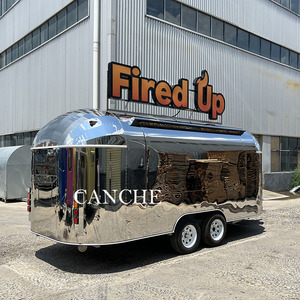 Mobile Fast Food <b>Trailer</b> <b>Hot</b> <b>Dog</b> <b>Burger</b> Truck Chinese Food Van Ice Cream <b>Trailer</b> BBQ Truck Cart - Product Image 2