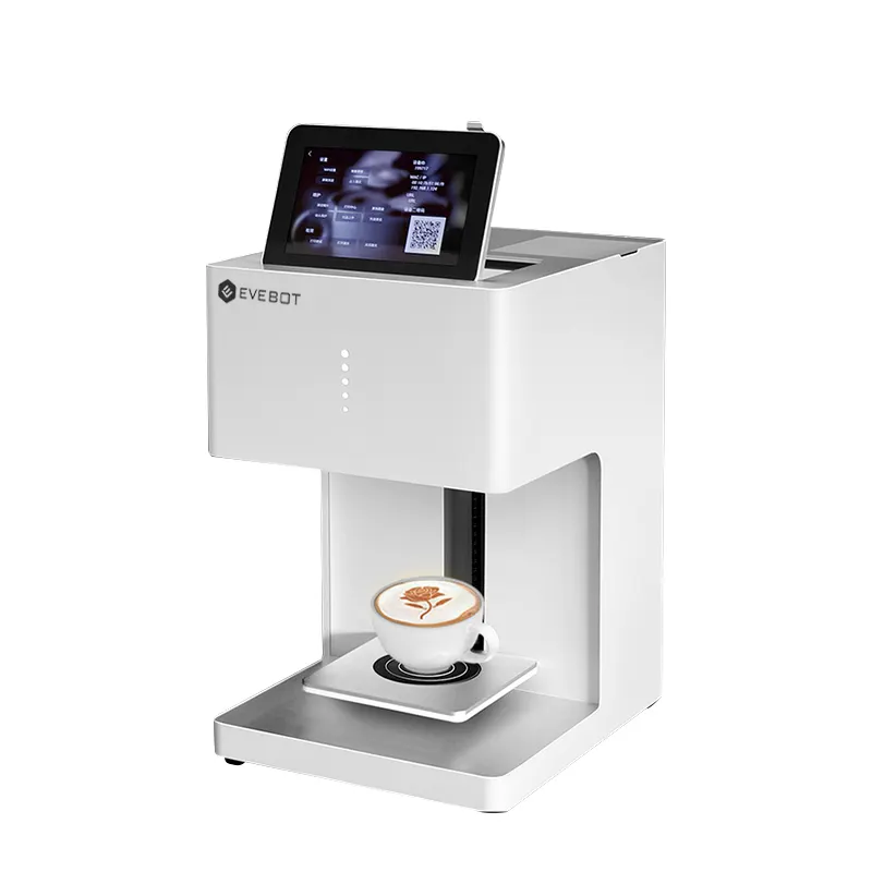 Hot search products Custom printed coffee bags 800times 600dpi coffee Art Latte Printing Machine For coffee cup print