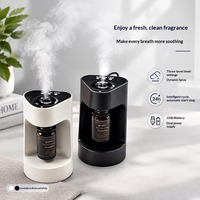 Diffuseur de parfum à froid sans eau pour huiles essentielles pures - Diffuseur silencieux pour voiture avec une capacité de plus de 200 ml et un faible niveau sonore de 30 dB