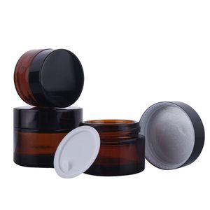 Precio promocional tarro de crema de vidrio con tapas para crema cosmética y para el cuidado de la piel 50g 2oz embalaje de tarro para el cuidado de la piel - Product Image 6