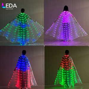 LEDA Nuevo Diseño, Barra de Baile LED, Alas de Mariposa para Danza del Vientre, Accesorios de Iluminación para Espectáculos, 360 Grados, para Adultos - Product Image 6