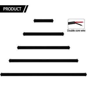 Fabricant professionnel de barres lumineuses LED blanches et jaunes avec flash, barres lumineuses LED fines à double rangée blanches et jaunes pour camion - Product Image 3