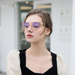 Luce blu bloccante occhiali <span class=keywords><strong>da</strong></span> <span class=keywords><strong>donna</strong></span> montatura occhiali TR90 ottica montatura occhiali Vintage nuevo Mujeres Mounts - Product Image 2