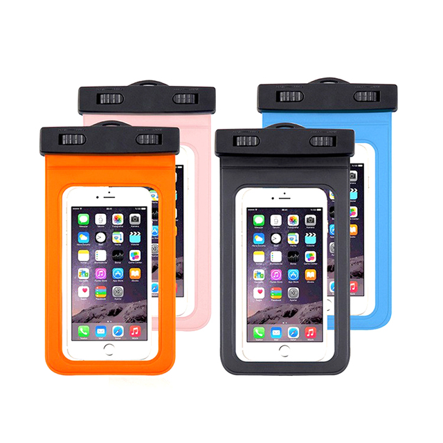 Underwater Universal Clear Cellphone Holder Large Protector Waterproof Cell Phone Pouch