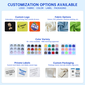 Vente en gros T-shirts sérigraphiés personnalisés pour hommes Cadeau promotionnel en coton EcoDye OEM Impression personnalisée T-shirt de travail de marque d'entreprise - Product Image 6