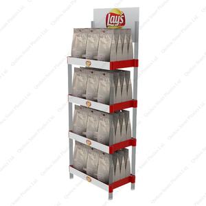 Étagère de présentation pour bouteilles de cola de 2 litres pour les magasins, quatre niveaux, sur pied, pour bouteilles d'eau - Product Image 2