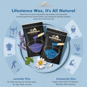 Kit de Cera Depilatoria Natural Lifestance para Uso Doméstico, Indoloro, para Depilación Brasileña, Bikini e Íntima, con Perlas de Cera - Product Image 2
