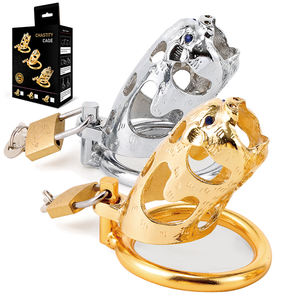 Sexbay Zodyak Domuz Şeklinde Bekaret Kafesi Metal Penis Erkek Penis Kilidi Esaret Cihazı - Product Image 1