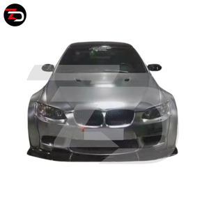 Kit de Carrocería Estilo Ancho LB para BMW Serie 3 E92 E93 M3 310 320 <span class=keywords><strong>325</strong></span> (2005-<span class=keywords><strong>2012</strong></span>), con Alerón Delantero, Faldones Laterales y Guardabarros - Product Image 3