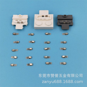 อะไหล่สปริงสแตนเลสสำหรับต่อพ่วงแบตเตอรี่ รุ่น ZY 029 รูปทรงเรขาคณิตโลหะ - Product Image 1