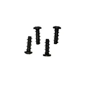 Custom 3.5*15 Black Coated Phillips Pan Head High Low Thread Forming Tapping Screw