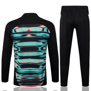 Ensemble d'entraînement Automne-Hiver 24/25 à demi-zip, respirant, séchage rapide, personnalisable avec le nom de l'équipe portugaise - Product Image 4