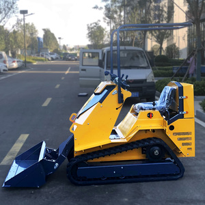 Nuovo tipo mini track loader walk dietro crawler EPA skid steer loader allegati per la vendita - Product Image 1