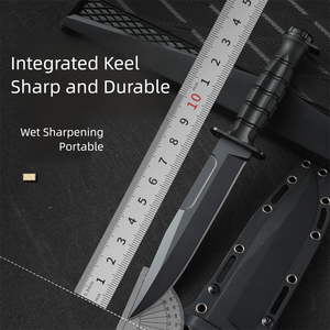 Cuchillo Plegable Multiusos ER MK2.1 para Acampar al Aire Libre, con Mango de Plástico y Acero Inoxidable, Hoja Plana en Punta, OEM - Product Image 1