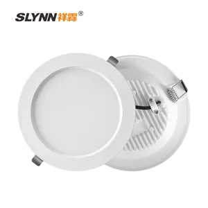 SLYNN lampu Panel LED pintar CCT Ultra ramping, lampu tersembunyi dapat diredupkan untuk penerangan dalam ruangan