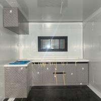 Casas Contenedor Plegables Portátiles de Acero Prefabricadas Expandibles de 20 y 40 Pies, Oficinas y Villas Móviles Económicas