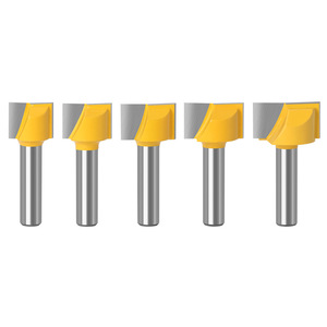 Fresas <span class=keywords><strong>de</strong></span> fresado CNC para madera, <span class=keywords><strong>de</strong></span> <span class=keywords><strong>carburo</strong></span> <span class=keywords><strong>de</strong></span> acero al <span class=keywords><strong>carbono</strong></span> medio, superduros, resistentes al desgaste, afiladas, para fresado ascendente, con base <span class=keywords><strong>de</strong></span> limpieza, verdes - Product Image 2