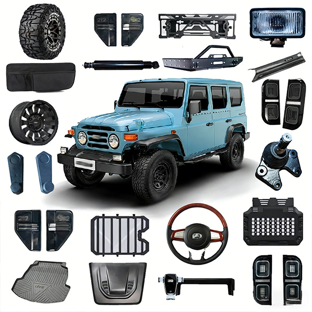 One-Stop Off Road 4x4 Accessories Exterior Interior Auto Parts Car Body Kits for BAW 212 Accessories