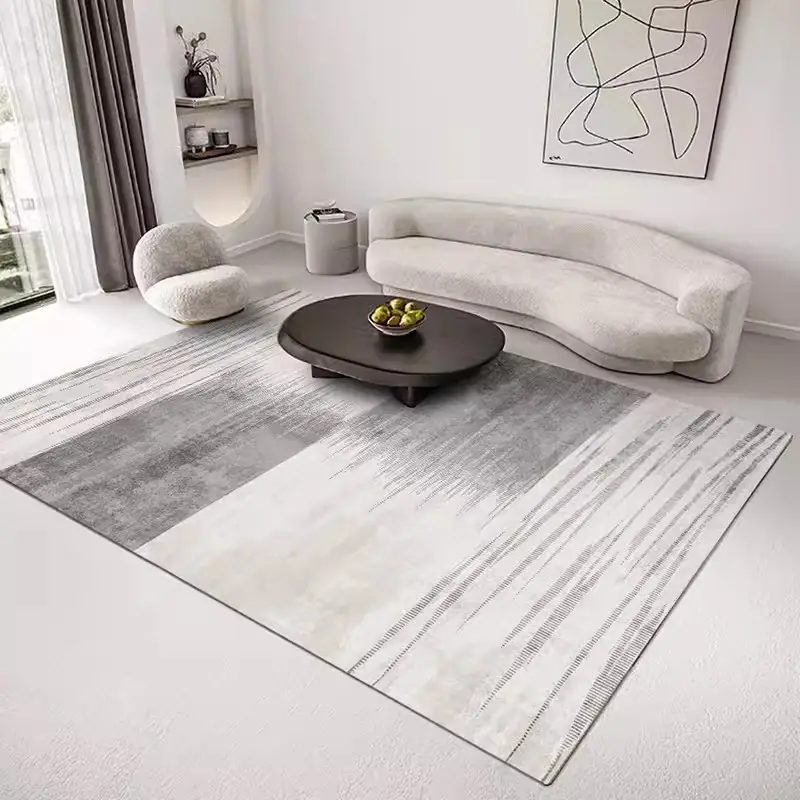 Alfombras y alfombras grandes de lujo de diseño hecho a máquina de gran oferta para sala de estar