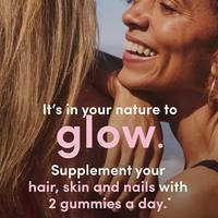 Gummies pour la brillance et la croissance des cheveux, formule avancée, extrait d'encensier, palmier nain, complément alimentaire pour la santé des cheveux, 60 unités