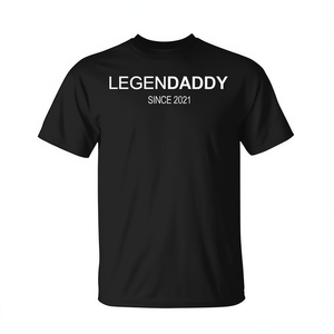 Legendaddy Since 2021 T-shirt leggendaria per la festa del papà - Product Image 2