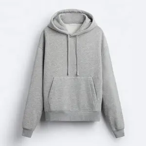 บุรุษผ้าฝ้าย 100% เสื้อฮู้ดคุณภาพสูงเปล่าโลโก้ที่กําหนดเอง Streetwear Hoodies