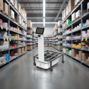 Robots logistiques AGV pour le transport en entrepôt, robots de levage ARM, robots de livraison de marchandises en usine à navigation automatique - Product Image 1