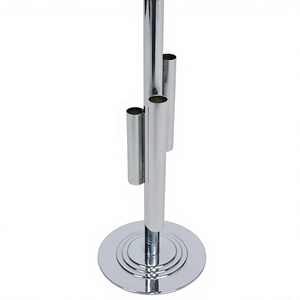 Modern Stainless Steel floor <b>Vase</b> Set Minimalist Design polished Decorative for Home Office Wedding centerpiece - Product Image 1