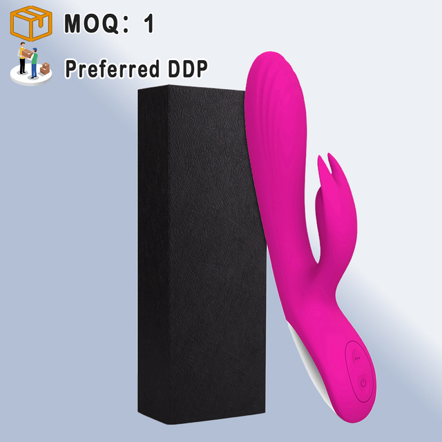 YAQU Waterproof 10-Speed Rabbit Vibrator for Women Rechargeable USB CE Certified G Spot Clitoral Stimulator Silicone Adult Sex