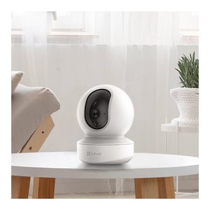 Cámara de Vigilancia Interior Ezviz Ty1 Pan Tilt 2K 1440p QHD WiFi con Visión Nocturna, Audio, Sensor CMOS y Almacenamiento en la Nube - Product Image 4