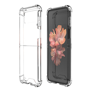 Productos más vendidos 2023 Funda de teléfono para Samsung Galaxy Z Flip5 Acrílico transparente + TPU Airbag Cover para Sumsung Z Flip 4 <span class=keywords><strong>ZFlip</strong></span> 3 - Product Image 2
