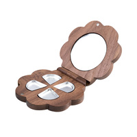 Vietnam WeWood Vente en gros 4 couleurs Motif floral unique Boîte vide magnétique à paillettes mates Matériaux recyclés Personnalisable Revêtement UV Estampage