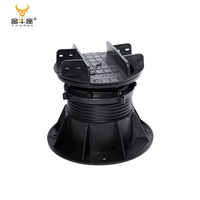 Supports de terrasse réglables en plastique Taurus pour terrasse extérieure