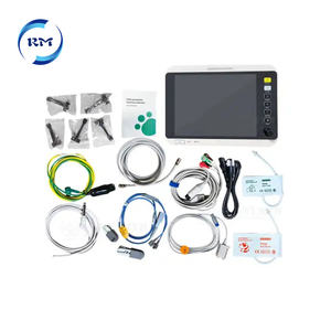 Rayman Veterinary Pet Multi-parâmetro Monitor 12,1 polegadas Touch Screen Vet Animal portátil ICU Vital Signs Monitor - Product Image 3