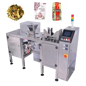 Machine d'emballage automatique de sachets préformés pour thé en vrac et café, certifiée CE, pour sachets Doypack à soufflet et à fermeture éclair, machine à emballer les sachets Doypack - Product Image 2