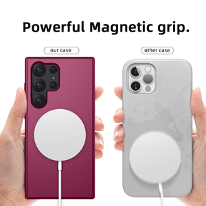 <span class=keywords><strong>2023</strong></span> <span class=keywords><strong>el</strong></span> último S23 serie imán móvil piel magnético inalámbrico de carga caso de teléfono para <span class=keywords><strong>Samsung</strong></span> Galaxy S23 ultra S23 Plus - Product Image 4