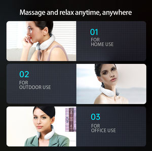 Masajeador de cuello colgante portátil VTT en forma de U pequeño <span class=keywords><strong>Tens</strong></span> Ems terapia masajeador de cuello eléctrico - Product Image 6