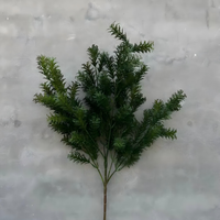 Tanaman Hijau Buatan, Rangkaian Pinus Penglai, Dekorasi Dinding, Bunga, Dedaunan, Lanskap Bertema Pernikahan, Seni Floral, Bunga Plastik