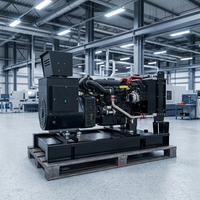 Groupe électrogène diesel Weichai 80KW fiable, type ouvert, 100KVA, à châssis ouvert, refroidi par eau, faible consommation de carburant, pour utilisation en extérieur