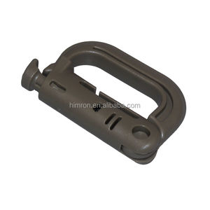 Mousquetons tactiques à ressort en plastique avec verrouillage rapide pour sacs à dos, sangles et harnais (MOLLE) - Product Image 1