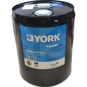 York PureOil <b>Refrigeration</b> Oil 18.9 Liters Formulation C Compressor Lubricant 01100312000 - Product Image 1
