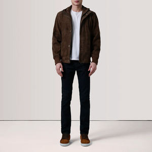 Customized Color & Logo High Quality Wholesale <b>Leather</b> <b>Jacket</b> Hot Selling Men Clothing New Fashion Men <b>Leather</b> <b>Jacket</b> - Product Image 3
