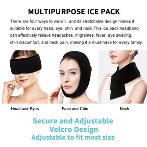 2024 nuevos productos de llegada Paquete de hielo de cara fría caliente Paquete de hielo de mandíbula con envoltura para aliviar el dolor de muelas del juicio - Product Image 6