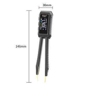 Zoyi Zt-Md1 Tweezers Lcr Meter Digital Bridge <b>Tester</b> For Resistance Capacitance Inductance Measurement - Product Image 2