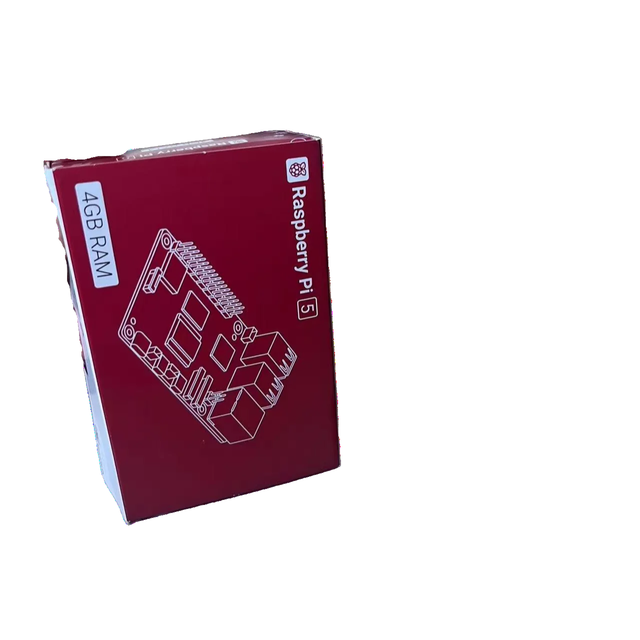 New Raspberry Pi 5 Model B Development Board 4GB RAM Compliant Original Open Source Education Rsp PI5B Single Board