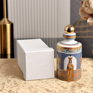 Frasco de Porcelana Pequeño Estilo Bohemio Europeo para Popurrí, Botella de Expansión de Fragancia Aromática para Oficina, Ecológico - Product Image 4