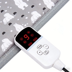 Square Electric <strong>Heated</strong> Pet Pad, Soft Warm Mat For Dogs <strong>Cats</strong>, Overheat Protection, Auto Shut Off, Waterproof Safe <strong>Heated</strong> <strong>Bed</strong> - Product Image 6